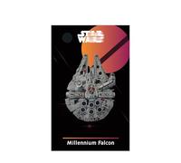 Espositore da parete per Lego 75375 Millennium Falcon, supporto da parete per montaggio a parete, per auto da corsa, regalo ideale per gli appassionati di modellini, 50 x 80 cm (75375 D)