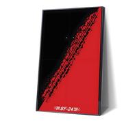 Espositore da parete per Lego F1 Racing Car 77242-77252, supporto murale salvaspazio per auto da corsa, idea regalo, 50 x 80 cm(Type E,With LED Light)