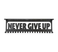 Espositore Da Parete Per Trofei - Appendino Per Medaglie A Parete Da 60 Cm Con Ganci In Metallo, Scaffale Per Trofei Riutilizzabile Ginnastica Cross Country Organizzatore Di Medaglie Per Palestra Di