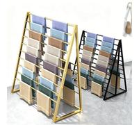 Espositore Da Pavimento Mobile Per Sciarpe, Espositore Indipendente, Organizer Per Sciarpe Multistrato, Adatto Per Negozi Di Abbigliamento Al Dettaglio(Gold,80x146cm)