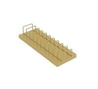 Espositore Da Tavolo For Piastrelle Con 10/20/30 Slot For Schede, Organizzatore For Campioni Di Piastrelle, Espositore Multifunzionale For Showroom, Supporto For Porta In Metallo E Ceramica For Piastr