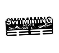 Espositore decorativo per medaglie da parete per premi sportivi, 40 x 15 cm, organizer in ferro per trofei e successi