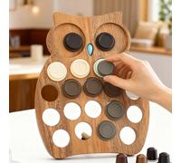 Espositore Decorativo Porta Cialde Caffè Gufo Per Bancone Bar