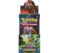 Espositore di buste dell’espansione Scarlatto e Violetto - Crepuscolo Mascherato del GCC Pokémon (18 buste), edizione in italiano. Esclusiva Amazon