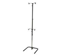 ESPOSITORE DOPPIO BICISUPPORT BS055 SUPPORTO DA TERRA PER 2 BICICLETTE OFFICINA