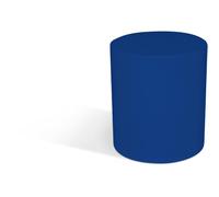 Espositore esterno interno ROLLER 40h Dimensioni 35x35x h 40 cm Per arredare al meglio uno spazio in giardino o a bordo piscina uso interno esterno colore Blu blu