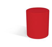 Espositore esterno interno ROLLER 40h Dimensioni 35x35x h 40 cm Per arredare al meglio uno spazio in giardino o a bordo piscina uso interno esterno colore Fragola fragola