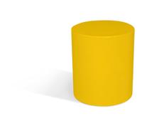 Espositore esterno interno ROLLER 40h Dimensioni 35x35x h 40 cm Per arredare al meglio uno spazio in giardino o a bordo piscina uso interno esterno colore Giallo giallo
