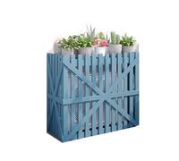 Espositore For Condizionatori D'aria,Unità Di Condizionamento D'aria Esterna A Forma Di Fiore,Telaio Esterno For Condizionatori D'aria Con Persiana(Color3,85x40x80cm)