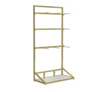 Espositore for lingerie, espositore for biancheria intima, metallo, scaffali for esposizione di calze al dettaglio, scaffale for negozi di abbigliamento commerciale nei supermercati,(Gold)
