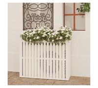 Espositore For Piante Da Balcone, Schermo Di Recinzione For Nascondere Il Condizionatore D'aria, Recinzione For Unità AC Esterna, For Unità Esterna, Giardino, Balcone(Color1,120x60x109cm)