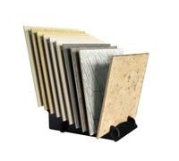 Espositore For Piastrelle Da Pavimento A 10 Griglie,Porta Campioni,scaffale Esposizione Di Piatti,Commerciale Venditori(28 X 70 X 36cm)