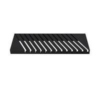 Espositore For Piastrelle Da Pavimento A 13 Griglie, Scaffale For Esposizione Di Pavimenti Scanalati, Espositore For Porta Campione, For Sale Espositive(20X10X100cm)