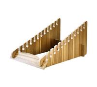 Espositore for piastrelle, espositore for campioni di pavimenti in legno a 12 strati, adatto for esporre vari campioni di materiali da costruzione(70x26.5x35.2cm)
