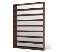 Espositore for Sigarette- Lega di Alluminio Distributore di Sigarette, Negozio Cassa Cabinet Titolare Dell'organizzatore for Sigaretta Gomma da Masticare Merenda (Color : Brown, Size : 60x80x7.5cm)