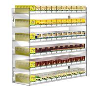 Espositore for sigarette,Organizzatore for armadietti da vendita al dettaglio,A parete o da appoggio,per negozi di alimentari, supermercati(3 layers of 13 columns)