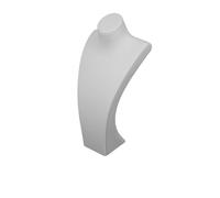 Espositore Gioielli Jade Necklace Display Rack Jewelry Jewelry Rack Pendant Props Black/white Portagioie(White_Large)