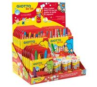 ESPOSITORE GIOTTO BE-BÈ - 36 PEZZI CON BOLLE DI SAPONE IN OMAGGIO