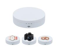 Espositore Girevole a 360°, Girevole Elettrico Da 4,6", Piatto Girevole Elettric