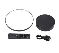 Espositore Girevole da 8,7 Pollici 22 libbre di Carico Giradischi Automatico Espositore per Giradischi Elettronico a 360 Gradi per Fotografia, Gioielli, Orologio, Torta, Tazza