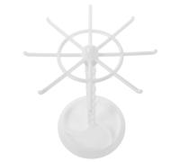 Espositore girevole per gioielli, porta chiavi girevole da tavolo, portaoggetti