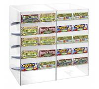 Espositore gratta e vinci da banco in plexiglass trasparente a 20 scomparti Misure: 44 x 29 x H37 cm