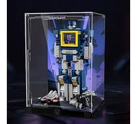 Espositore in acrilico, compatibile con Lego 10358 Soundwave Robot Toys, antipolvere, scatola portaoggetti, compatibile con Lego 10358 (solo custodia, kit non incluso)