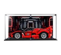 Espositore in acrilico, compatibile con Lego 42212 kit di scatole per giocattoli per auto sportive, antipolvere, scatola portaoggetti, compatibile con 42212 (solo vetrina, kit non incluso) (spray