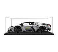 Espositore in acrilico, compatibile con Lego 42214 Kit di scatole per giocattoli da corsa, antipolvere, scatola portaoggetti, compatibile con Lego 42214 (solo vetrina, kit non incluso) (trasparente 3