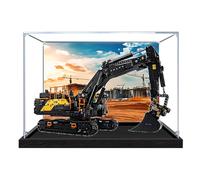 Espositore in acrilico, compatibile con Lego 42215, kit di scatole per giocattoli per escavatori, antipolvere, scatola portaoggetti, compatibile con Lego 42215 (solo custodia, kit non incluso) (spray
