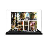 Espositore in acrilico, compatibile con set museali Lego 10326, antipolvere, custodia trasparente, compatibile con 10326 (solo scatola espositiva, kit non incluso) (Sfondo B)