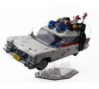 Espositore in acrilico di alta qualità per LEGO Ghostbusters Ecto-1 10274 - Vetrina elegante e sicura per il tuo modello di veicolo LEGO (con piastra di base)