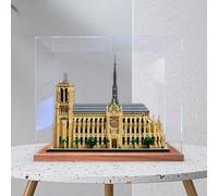 Espositore in acrilico, kit modello compatibile con Lego 21061 Notre Dame de Paris, scatola acrilica trasparente per esporre bambole, scatola antipolvere (solo scatola) (stile 1)