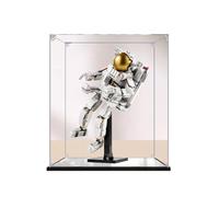 Espositore in Acrilico Modello/Vetrina per Display da Collezione,Protezione Antipolvere con Base per 31152 Astronauta spaziale giocattoli B,2MM