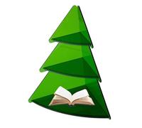 Espositore in acrilico multistrato, supporto per figure da tavolo angolare trasparente, versatile scatola acrilica a forma di albero per oggetti da collezione e decorazioni per la casa