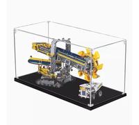 Espositore in acrilico per escavatore a secchiello Lego 42055, scatola trasparente antipolvere, compatibile con kit Lego 42055 (modello non incluso) (2 mm)
