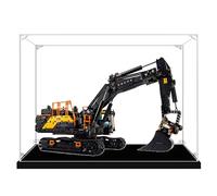 Espositore in acrilico per escavatore ibrido Lego 42215, scatola antipolvere, scatola trasparente, compatibile con 42215 (solo scatola) (2 mm)