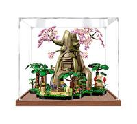 Espositore in acrilico per L-e*g-o 77092 Kudzu Tree Building Block Model, compatibile con modello 77092, organizer antipolvere e trasparente (modello non incluso) (color noce, 3 mm)