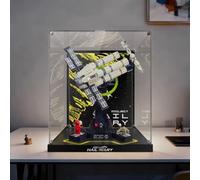 Espositore in acrilico per Le-go 11389 The Ultimate Return Spacecraft Model, scatola di visualizzazione antipolvere (solo scatola di visualizzazione)