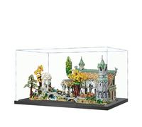 Espositore in acrilico per Lego 10316 Il Signore degli Anelli Castello di Rivendell Set di Costruzione, Scatola Trasparente Antipolvere - Solo Espositore, Scatola Espositiva Compatibile con Lego 10316