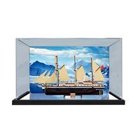 Espositore in acrilico per Lego 10335 Endurance Expedition Ship, scatola antipolvere, scatola trasparente, compatibile con Lego 10335 (solo custodia, nessun modello) (verniciata a specchio)