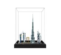 Espositore in acrilico per Lego 21052 Dubai Skyline Set (solo scatola) (3 mm)