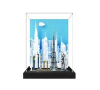 Espositore in acrilico per Lego 21052 Dubai Skyline Set (solo scatola) (spray posteriore)