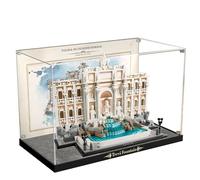 Espositore in acrilico per Lego 21062 Fontana Romana di Trevi, trasparente, antipolvere, compatibile con Lego 21062 (solo vetrina) (da costruire insieme)