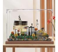 Espositore in acrilico per Lego 21063 Castello di Neuschwanstein, scatola antipolvere, scatola trasparente, compatibile con 21063 (solo scatola) (3 mm)