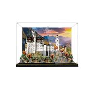 Espositore in acrilico per Lego 21063 New Black Swaan Catle, scatola trasparente, scatola per la polvere, collezione di modelli per Lego 21063, regalo per gli appassionati di LEGO (nessun modello)