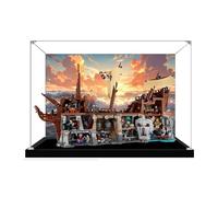Espositore in acrilico per Lego 21363 The Goonies, scatola trasparente antipolvere, compatibile con il modello Lego 21363 (modello non incluso) (sfondo-C)