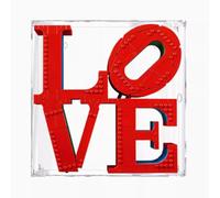 Espositore in acrilico per Lego 31214 Love Art, cornice antipolvere, scatola trasparente, compatibile con 31214 (solo scatola)