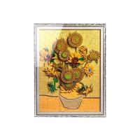 Espositore in acrilico per Lego 31215 Vincent Van Gogh, set da costruzione con girasoli, trasparente, antipolvere, compatibile con Lego 31215 (solo vetrina)