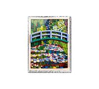 Espositore in acrilico per Lego 31220 Bridge over Water Lilies Pond, scatola trasparente antipolvere, solo vetrina, compatibile con Lego 31220